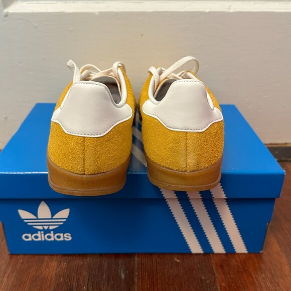 adidas Gazelle Indoor Orange Peel White, size 7 - Picture 5 of 7